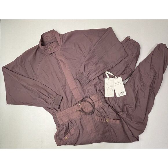 Athleta Alicia Keys Utility Jumpsuit Purple? Womens 4 Pockets Lt Ed. NWT‎ $209 - Picture 9 of 10